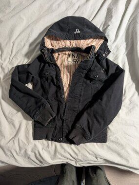 XS TNA Bomber Jacket aritzia